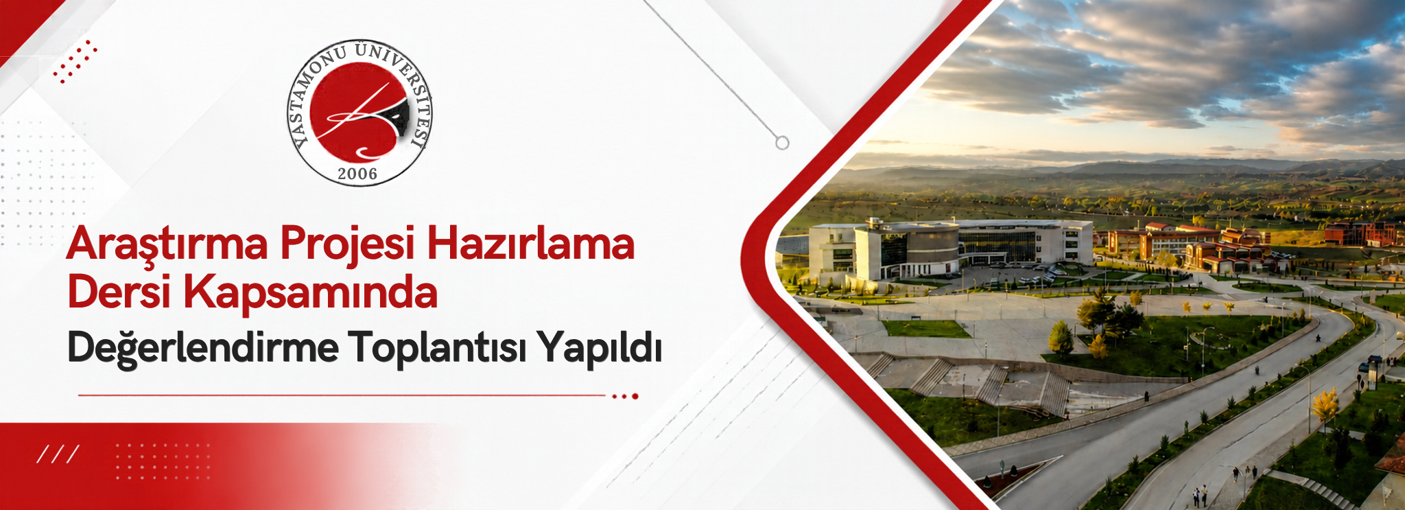 Araştırma Projesi Hazırlama Dersi Kapsamında Değerlendirme Toplantısı Yapıldı